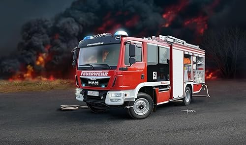 Miniatura 12 de Revell Alemania Schlingmann HLF 20 MAN TGM Euro 6 Modelo Kit