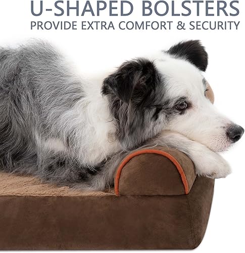 Miniatura 2 de Cama grande para perros, camas para perros grandes, cama grande lavable con funda extraíble lavable, cama para perros al aire libre, cama lavable