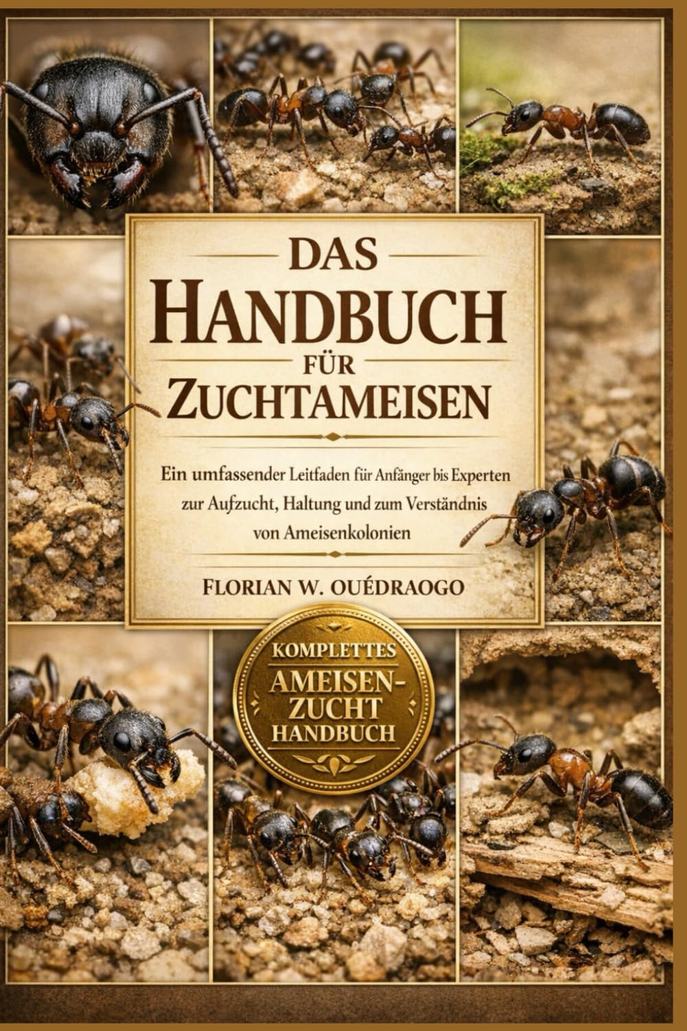 DAS HANDBUCH FÜR ZUCHTANNIER: Ein umfassender Leitfaden für Anfänger bis Experten zur Aufzucht, Haltung und zum Verständnis von Ameisenkolonien
