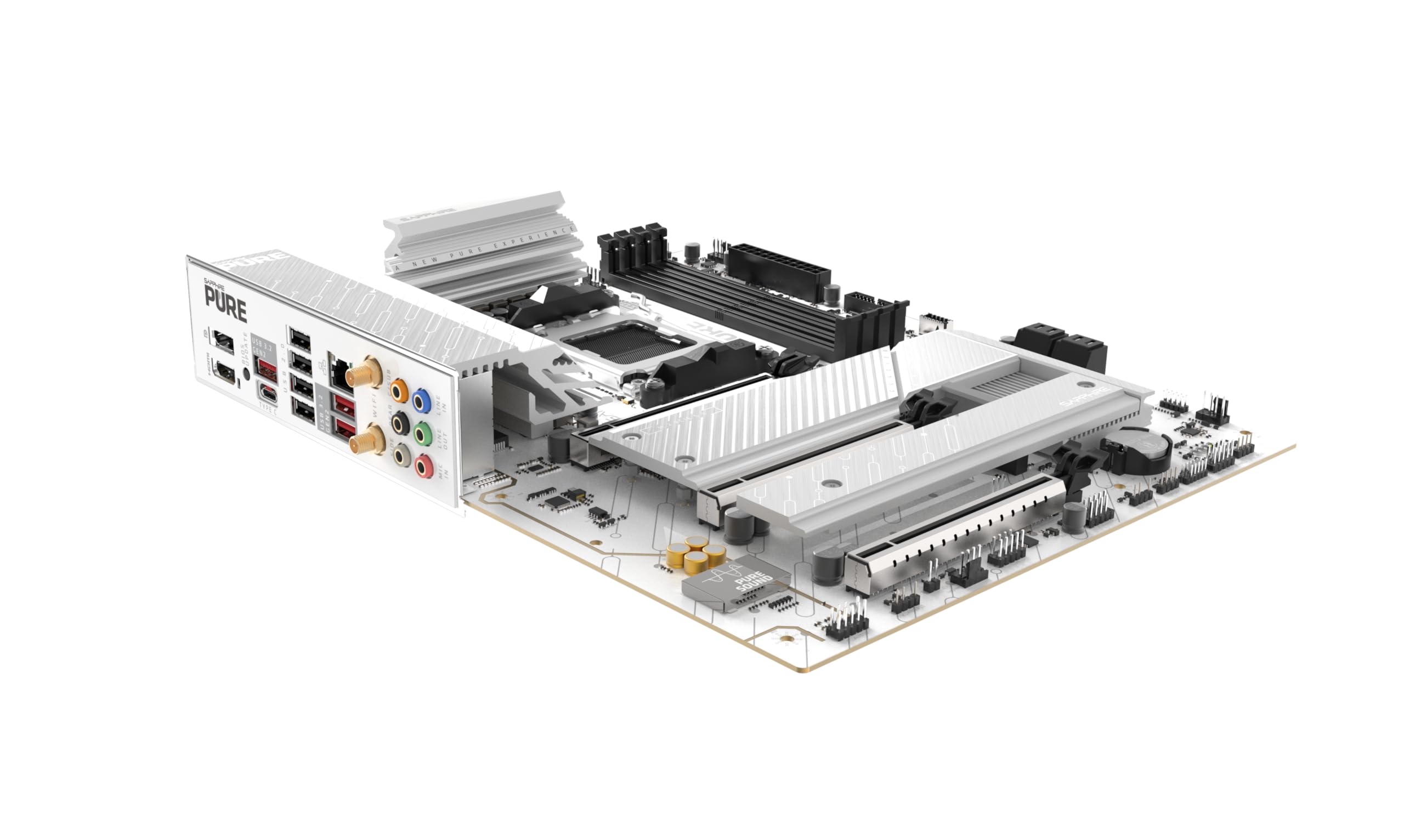 Sapphire Płyta główna AMD AM5 ATX Pure B850A WIFI7 52123-11-40G