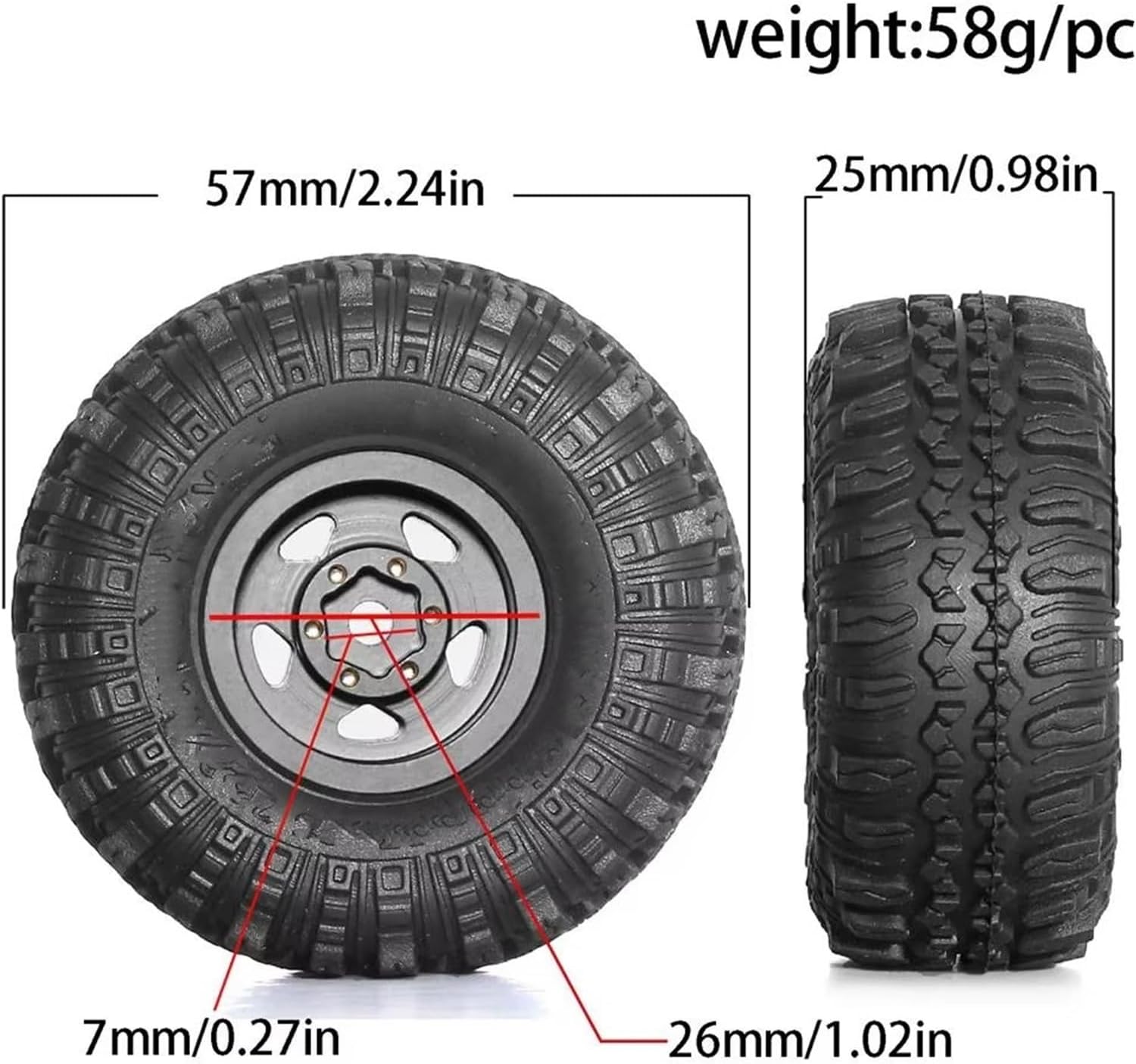Compatible With Axial For SCX24 For TRX4M For TRX4-M 1/18 1/24 RC Compatible Compatible With TRX4M For Axial For SCX24 AX24 For FCX24 1/18 1/24