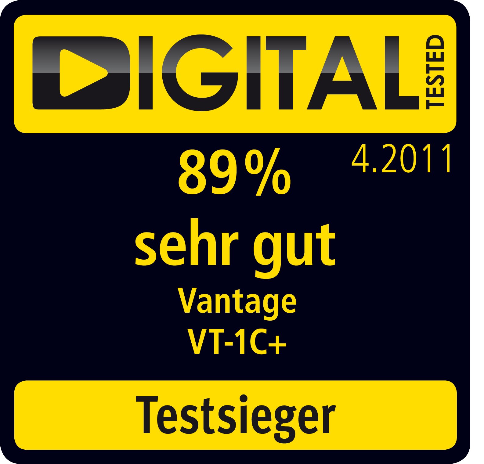 Vantage VT-1C+ Kabel-Receiver (TwinTuner, CI-Schacht, 2X Conax-Kartenleser, HDTV, HbbTV, DLNA, 2X USB 2.0)