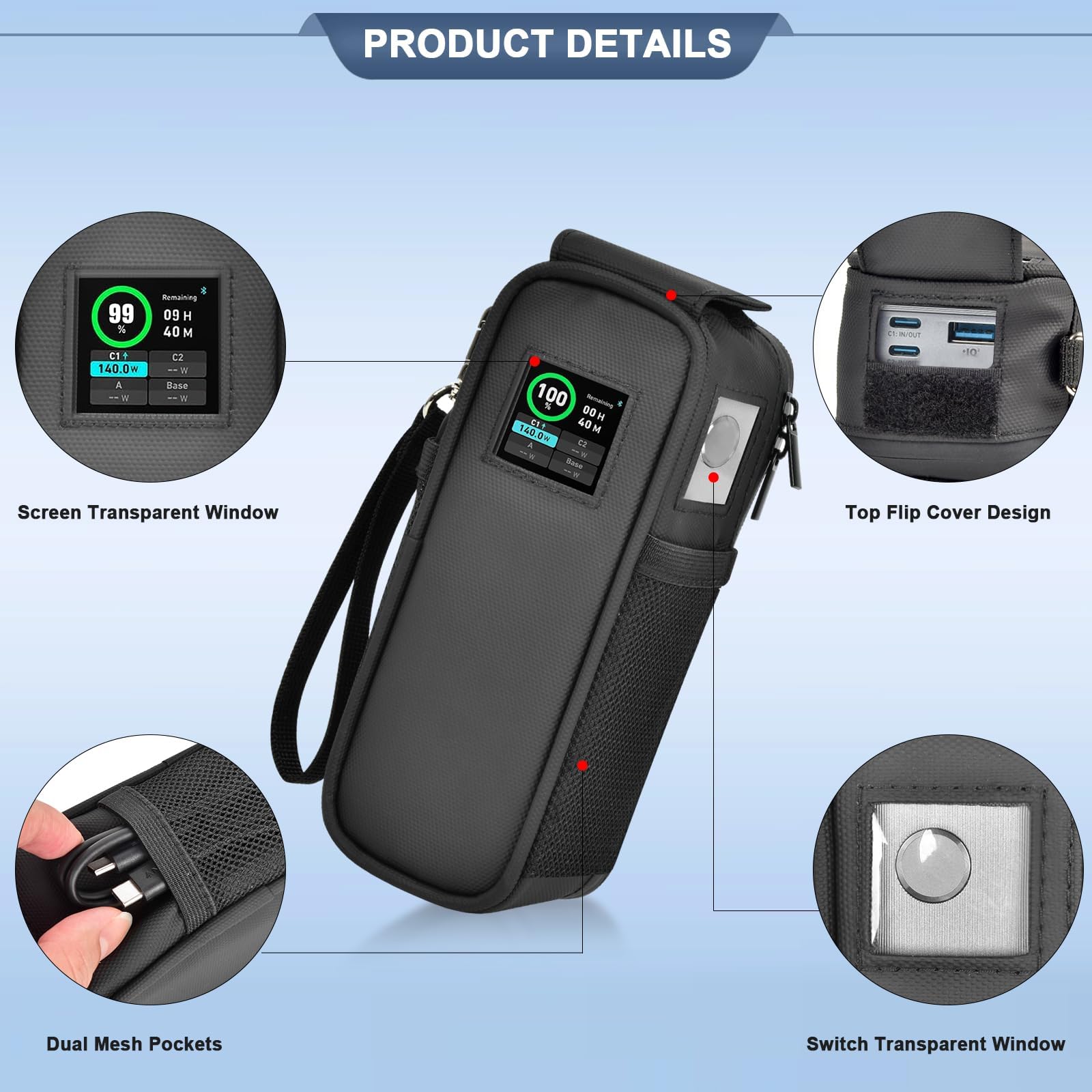 Amazon.com: Case Compatible with Anker Prime 27,650mah Power Amazon.com: Case Compatible with Anker Prime 27,650mah Power