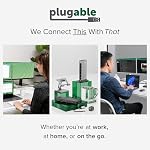 Plugable USB Digital Microscope 250x, 2MP Micro Camera with Flexible Arm Stand - Handheld USB & USB-C Microscope, Windows, Mac, ChromeOS, Linux, Android, iPad Compatible