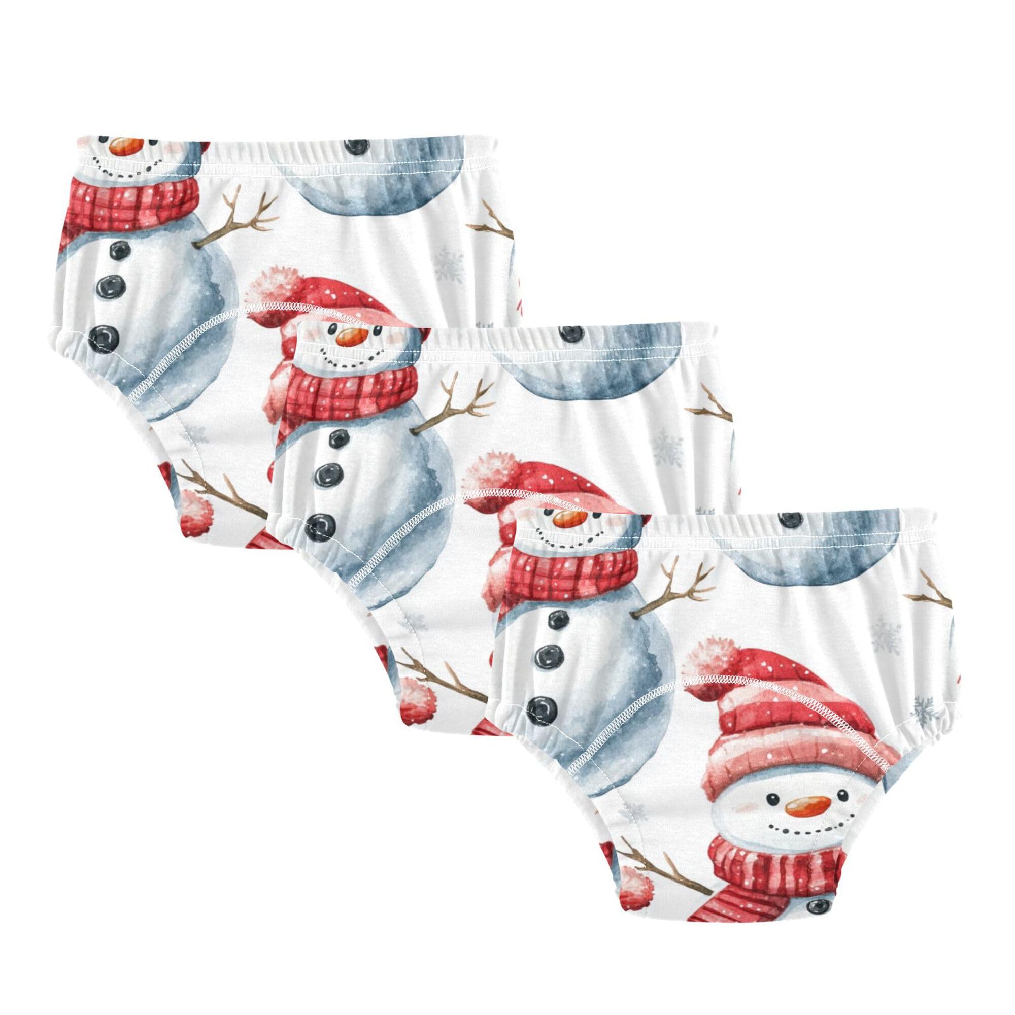 Toddler Potty Training Underwear Cotton Absorbent Soft Baby Girl Boy Potty Training Pant 2t-5t