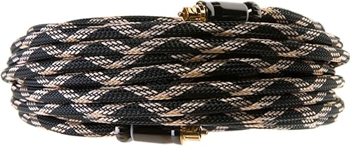 Cables Direct Online Cable de audio de fibra óptica digital Toslink de 12 pies (hombre a macho), SPDIF