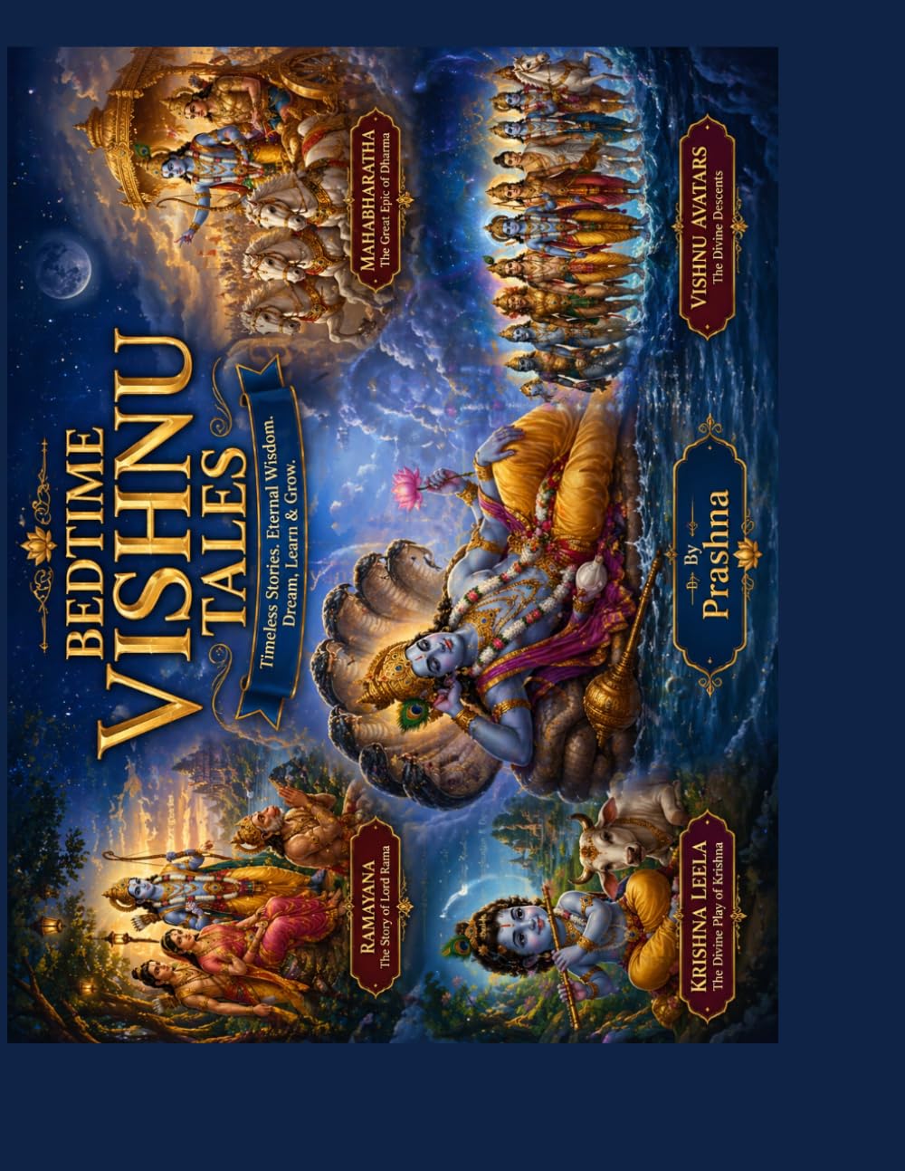 Bedtime Vishnu Tales: Ramayan, Mahabarath, Krishna Leela, Vishnu Avatars