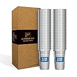Top Cup by Ball - 9 Ounce, 50 Count, Reusable Aluminum Party Cups | Cold-Holding, Recyclable, Made in USA