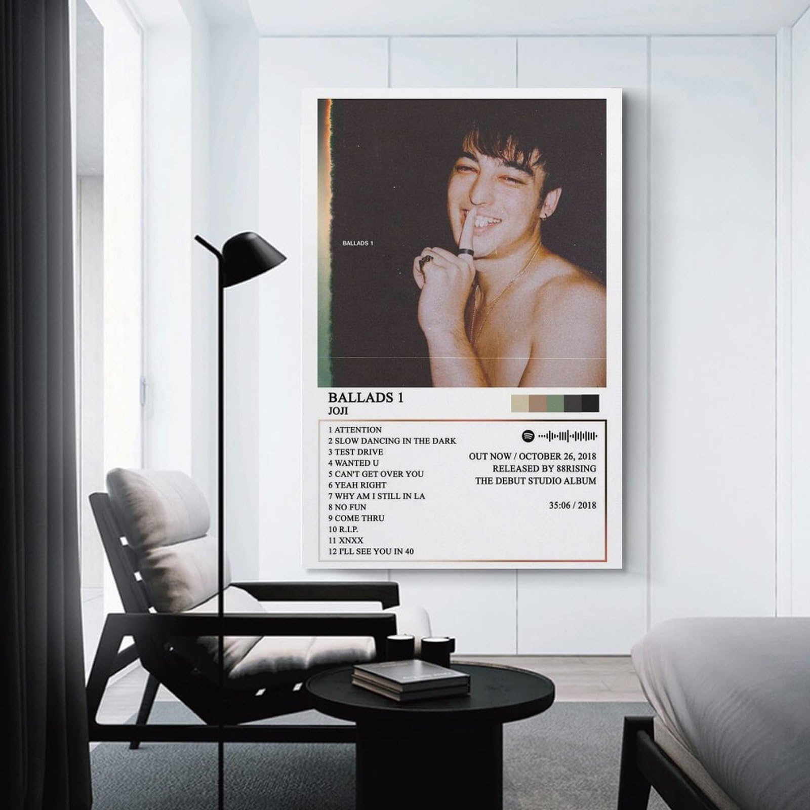 Amazon.com: ZANLIART Joji Ballads 1 Album Cover Canvas Print Music