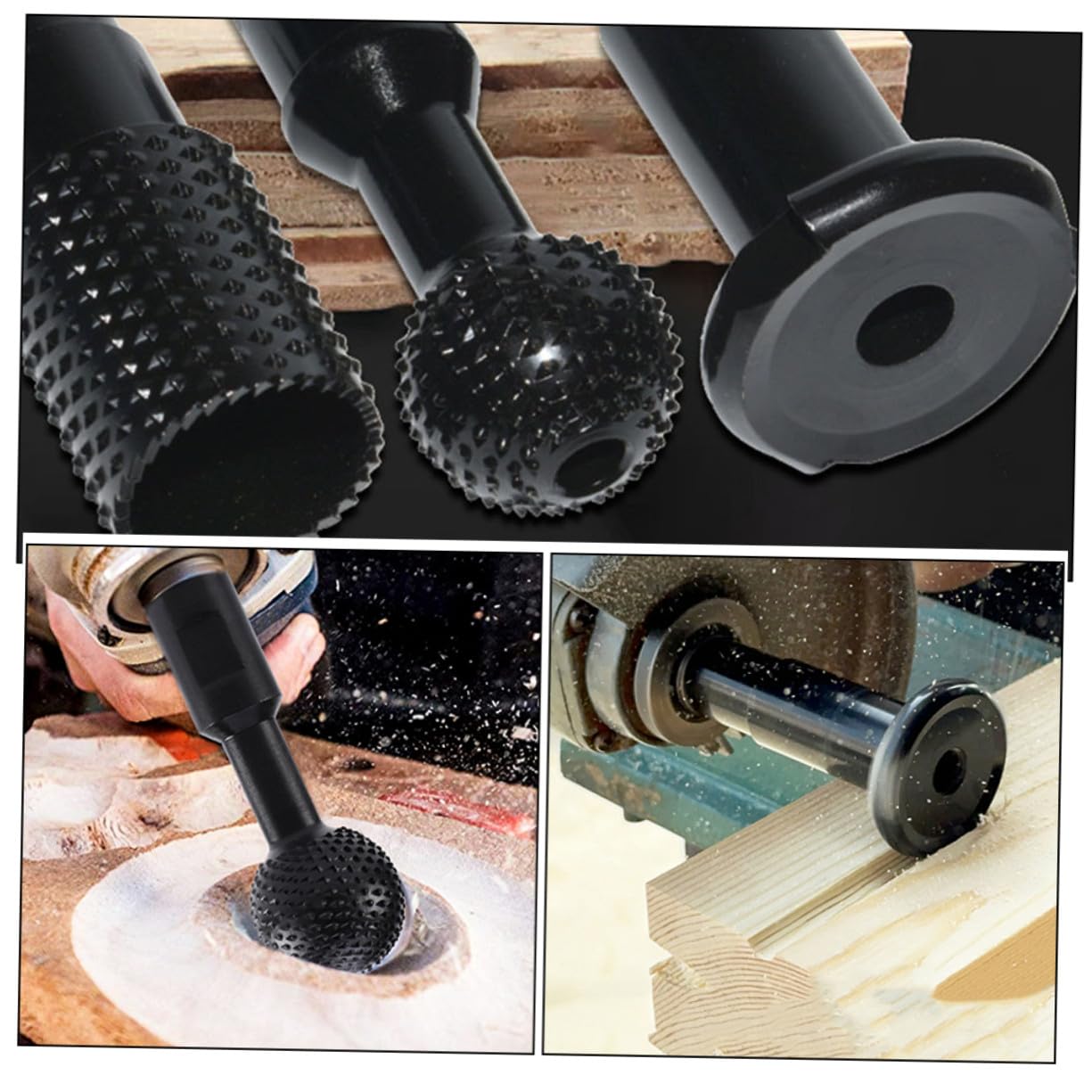 Accesorios para Amoladora Angular Herramienta Rotativa para Abrir Madera Resistente Altas Temperaturas sin Desgaste Compatible con Lijadoras de Kit para Carpintería