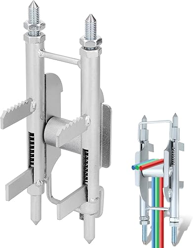 Miniatura 1 de Oumefar Herramienta auxiliar de roscado de cable de metal flexible antideslizante eficiente estable para electricista