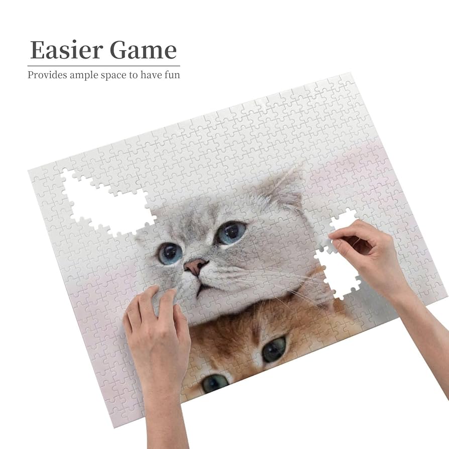 Amazon.co.jp: 500ピース ジグソーパズル 猫ちゃん(7) 大人用