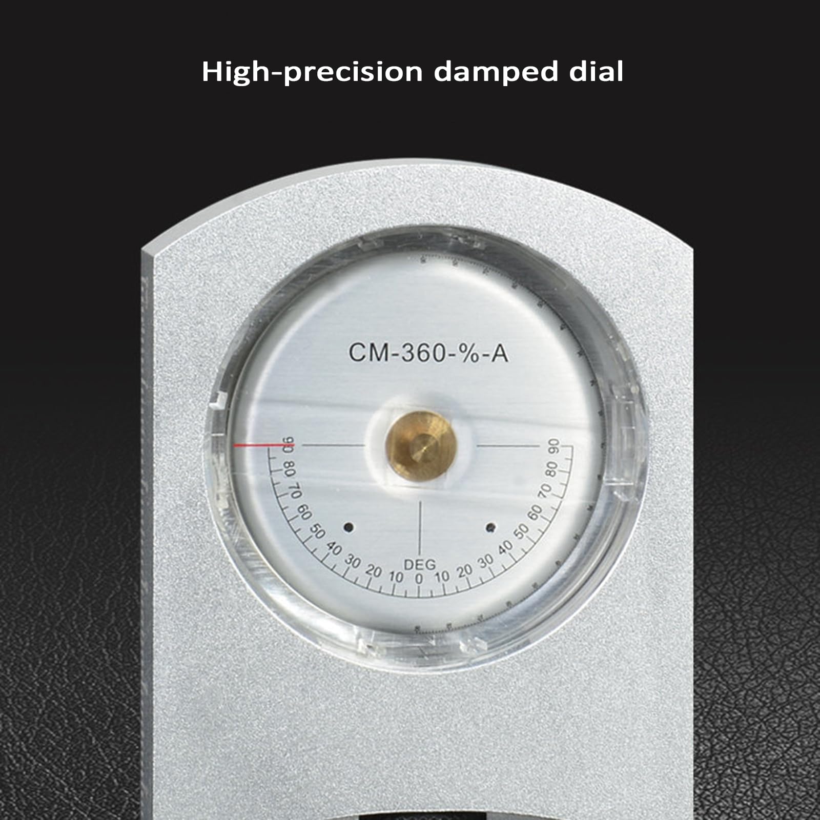 Altimètre Professionnel en Aluminium, Clinomètre Précis Et Étanche, Clinomètre Optique Portable, Mesure De La Hauteur Et des Angles De Pente, pour Les Travaux Forestiers Et Extérieurs