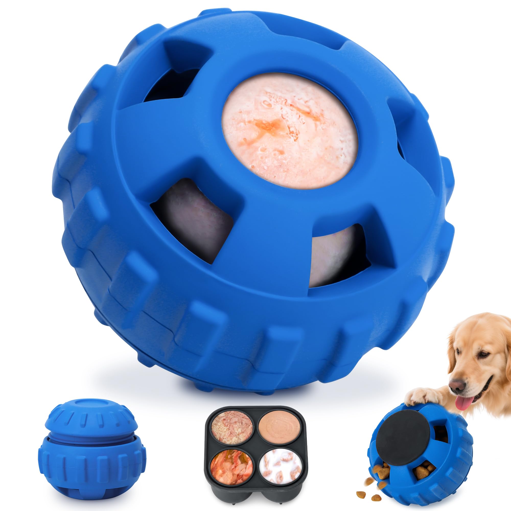 Dog Enrichment Toys to Keep Them Busy Interactive Dog Toys -Slow Feeder Training to Relieve Boredom and Anxiety