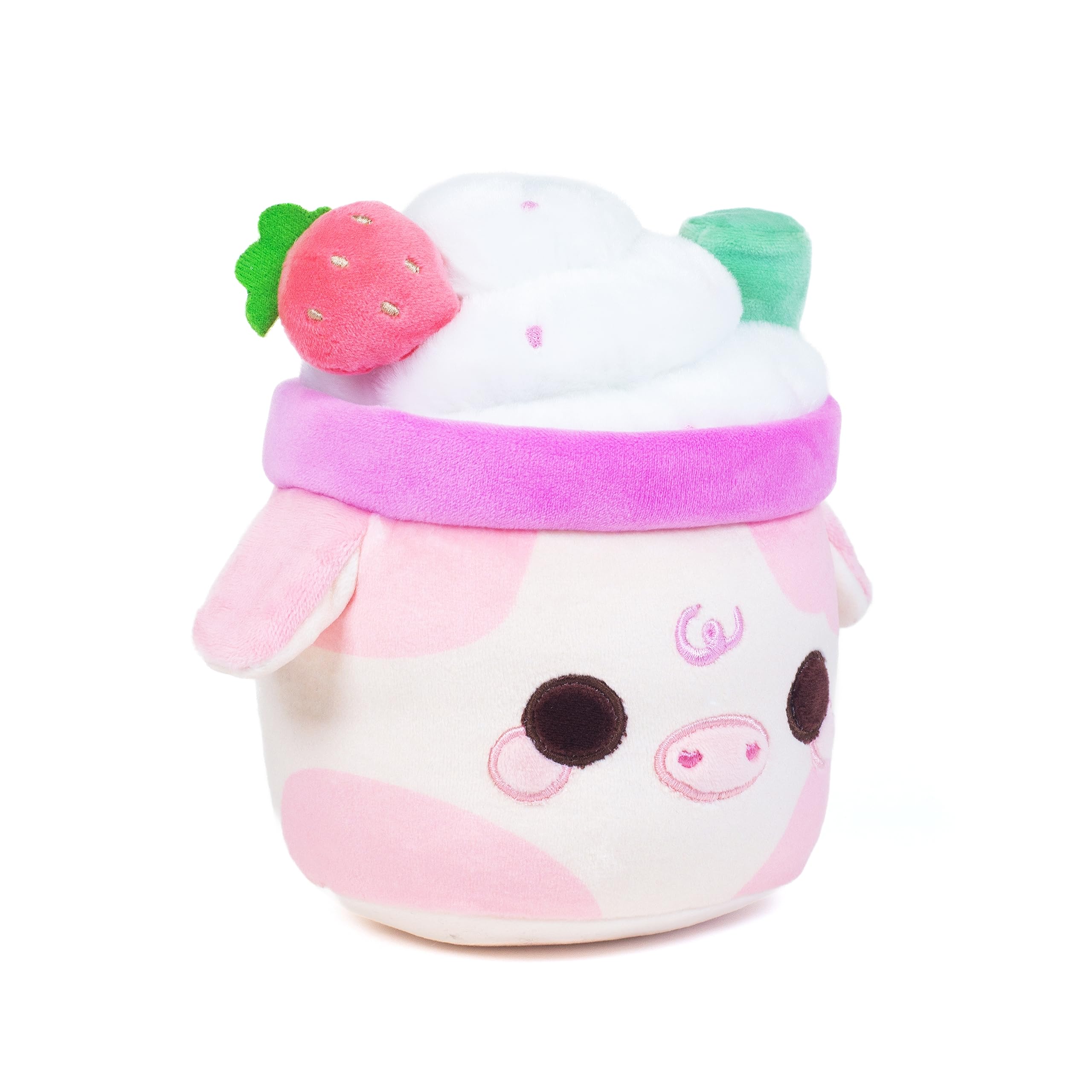 Amazon.com: Scented Plush Cow Milkshake - Lil' Strawberry Mooshake