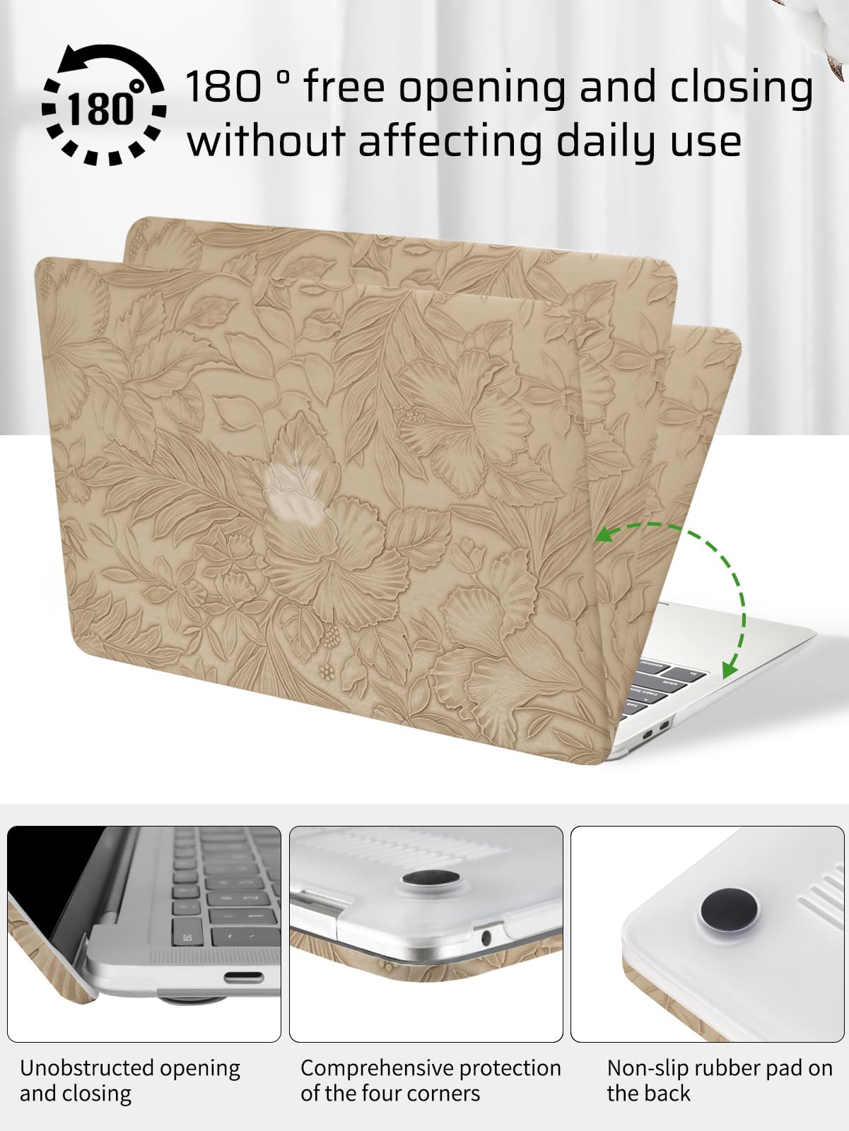 Amazon.com: Seorsok Compatible with MacBook Air 13 Inch Case 2022 