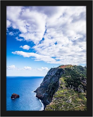 MENNTHUI Marco de fotos negro de 10 x 12 pulgadas, montaje en pared horizontal o vertical, decoración para fotos, pinturas, carteles, obras de arte