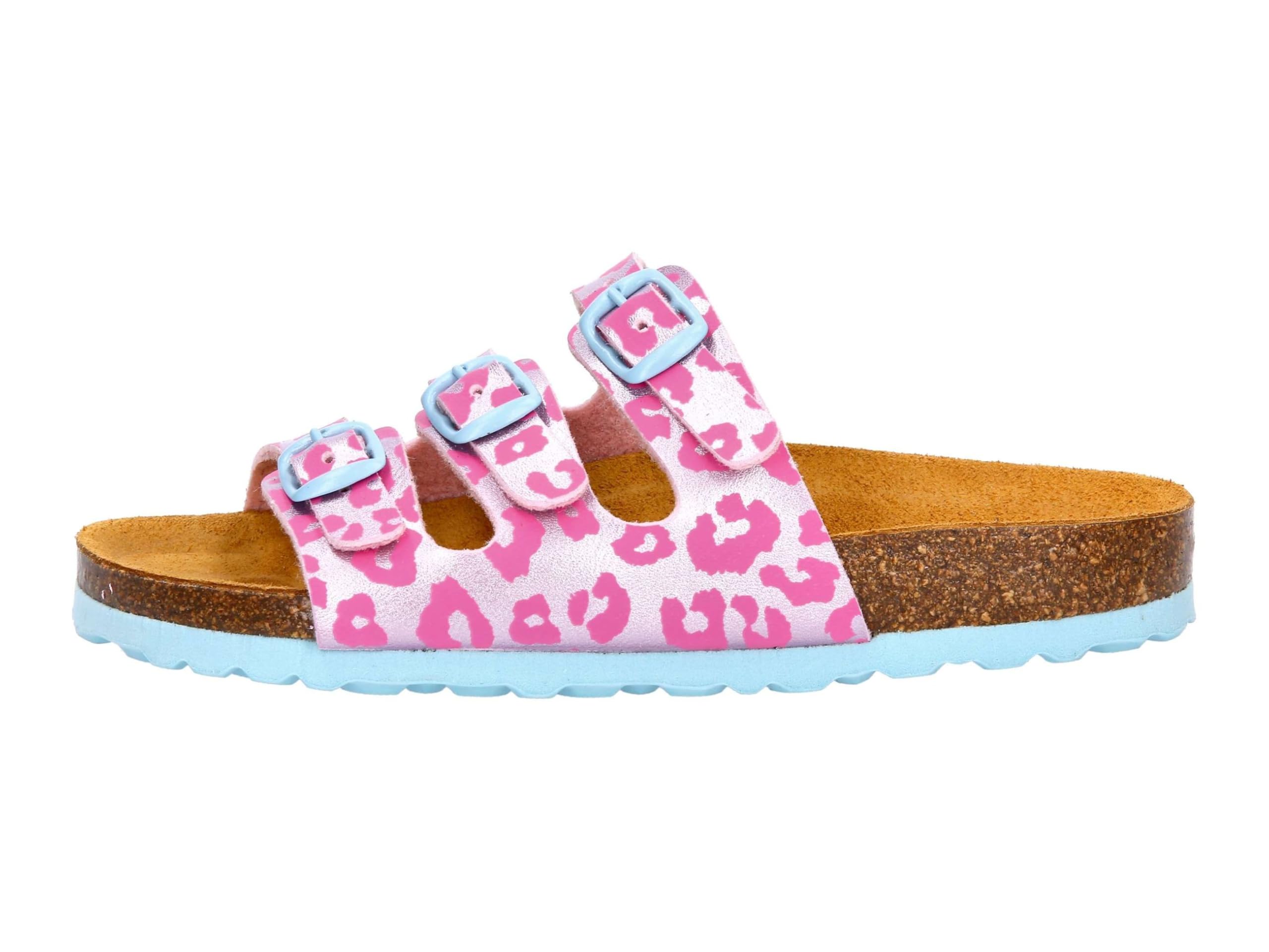 Lico Bioline Kids, Ciabatte Bambine e ragazze, Rosa Turchese, 33 EU
