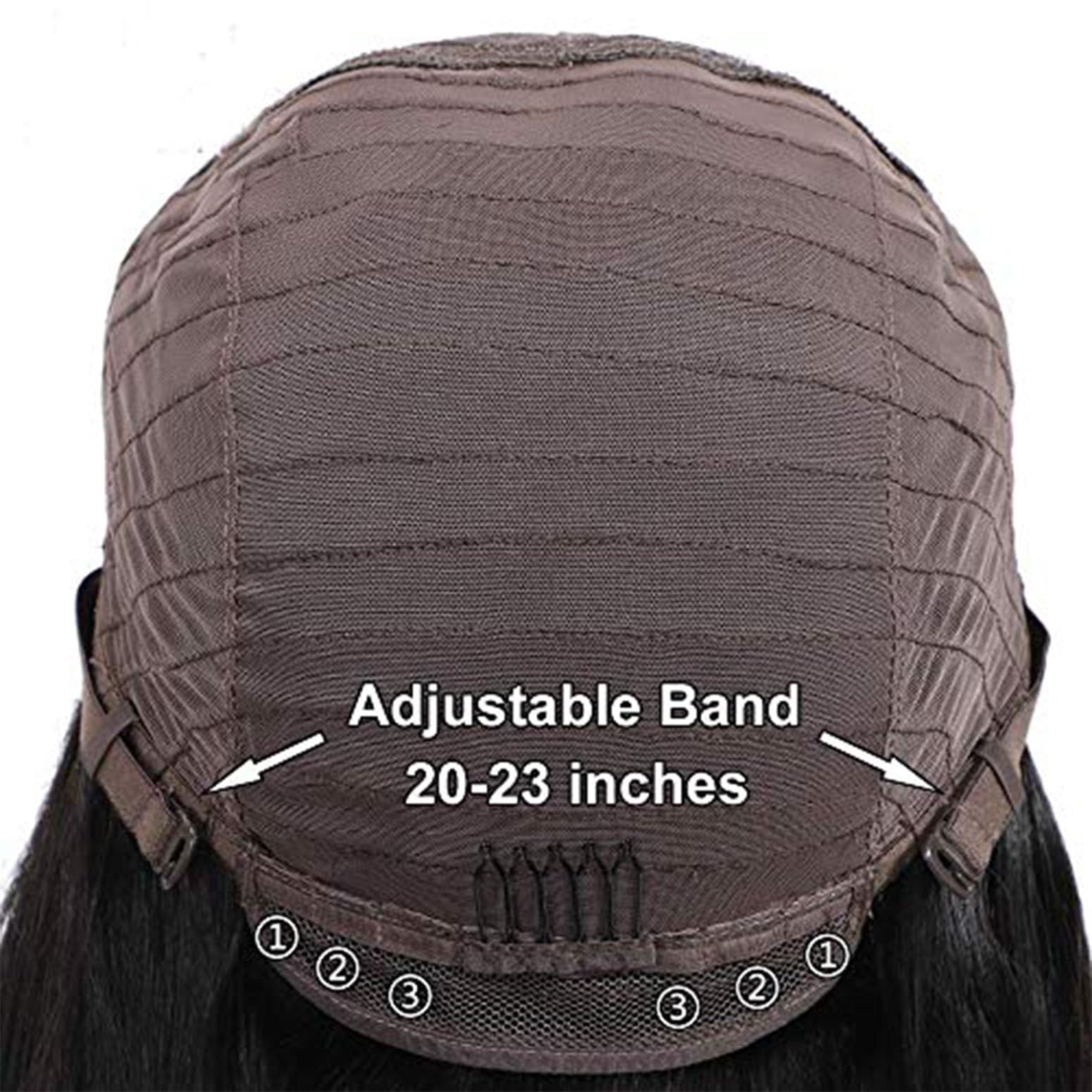 Parrucca Donna Capelli Veri Umani Curly Wave 4X4 Human Hair Wig Free Part Glueless 150% Density Black #1B Real Unprocessed Hair Parrucche 24 Inch