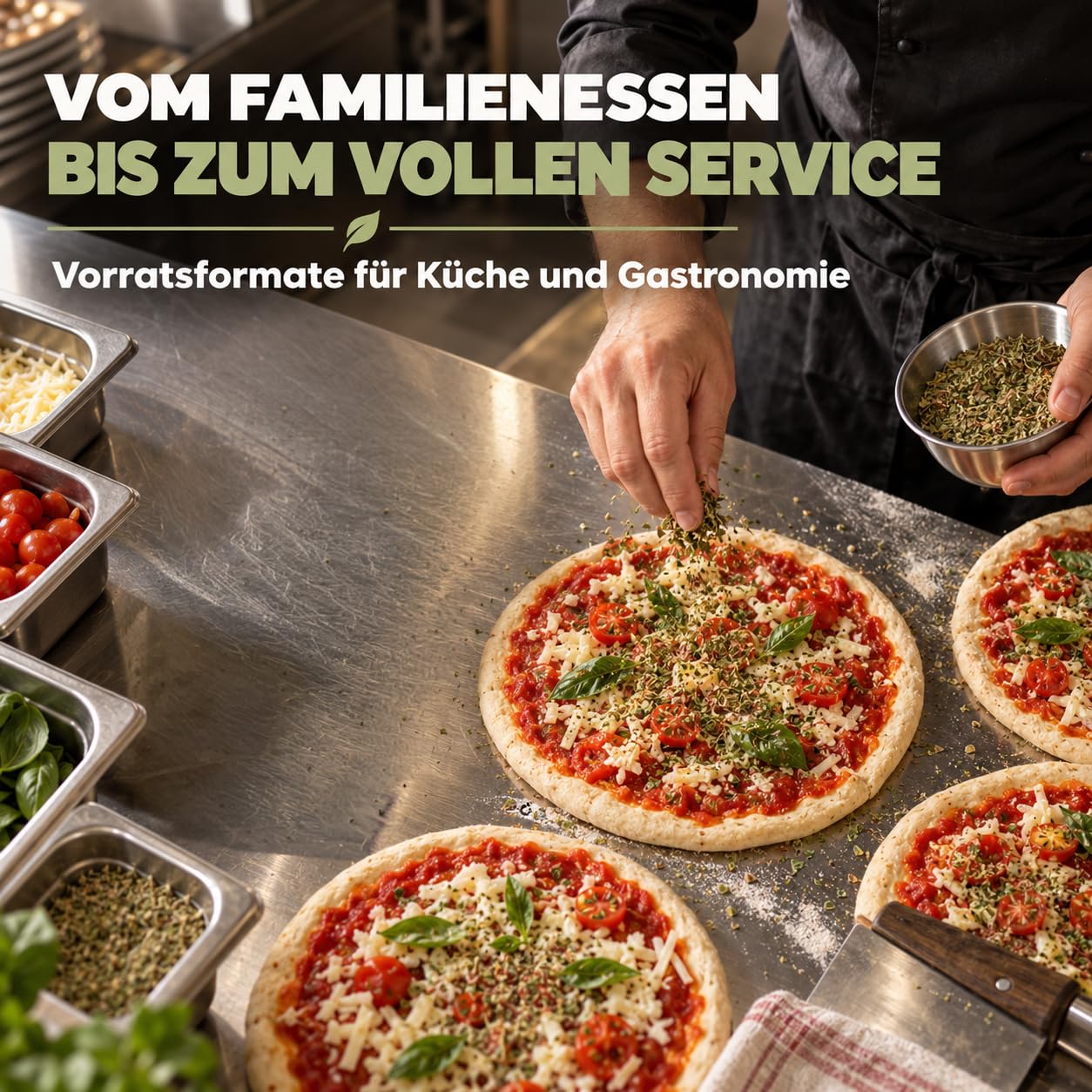 GiDeli Oregano 20kg in Eimer - Getrocknete Oregano Blätter- Türkisches Gewürz für Italienische Küche - Pasta Fisch Pizza Suppen Salat und Fleischgerichte