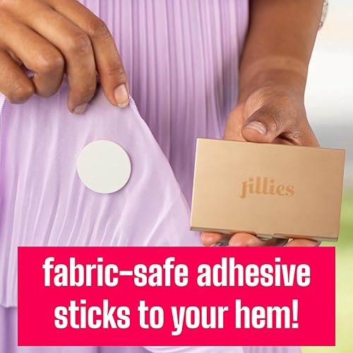 Miniatura 3 de Pesas de vestir para dobladillo reutilizables  Pesas adhesivas adhesivas para falda para viento