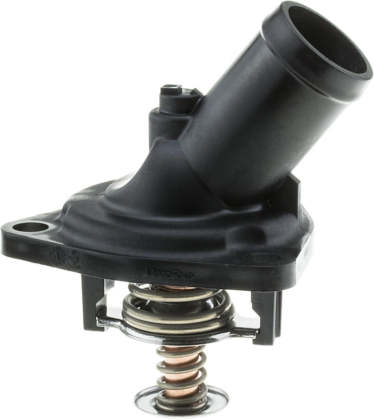 MotoRad 732-172 Integrated Housing Thermostat - Honda Accord (13-17) Civic (16-23) CR-V (15-19) HR-V (23), Acura ILX (16-22) TLX (15-19)