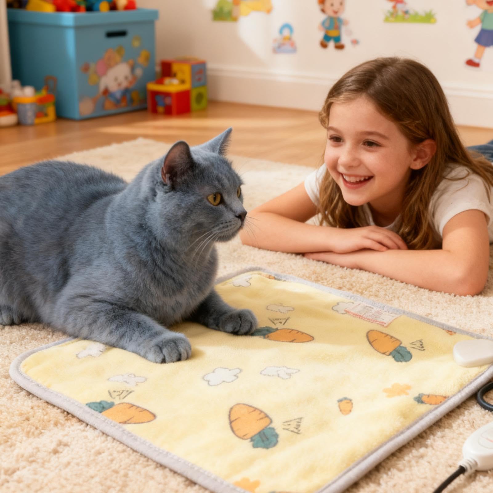 Cuccia Riscaldata Per Cani Lettino Riscaldato Animali Domestici | Piastra Riscaldante Interna Per Animali Per Cuccioli Conigli Animali Casa Inverno Campeggio Divano Stanza