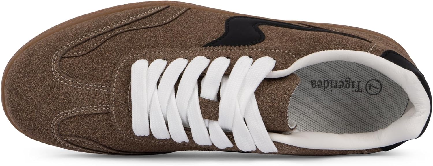 Tigeridea Sneakers for Women Business Casual Tennis Shoes Comfortable Lace up Slip on Women's Fashion Sneakers - Image 8