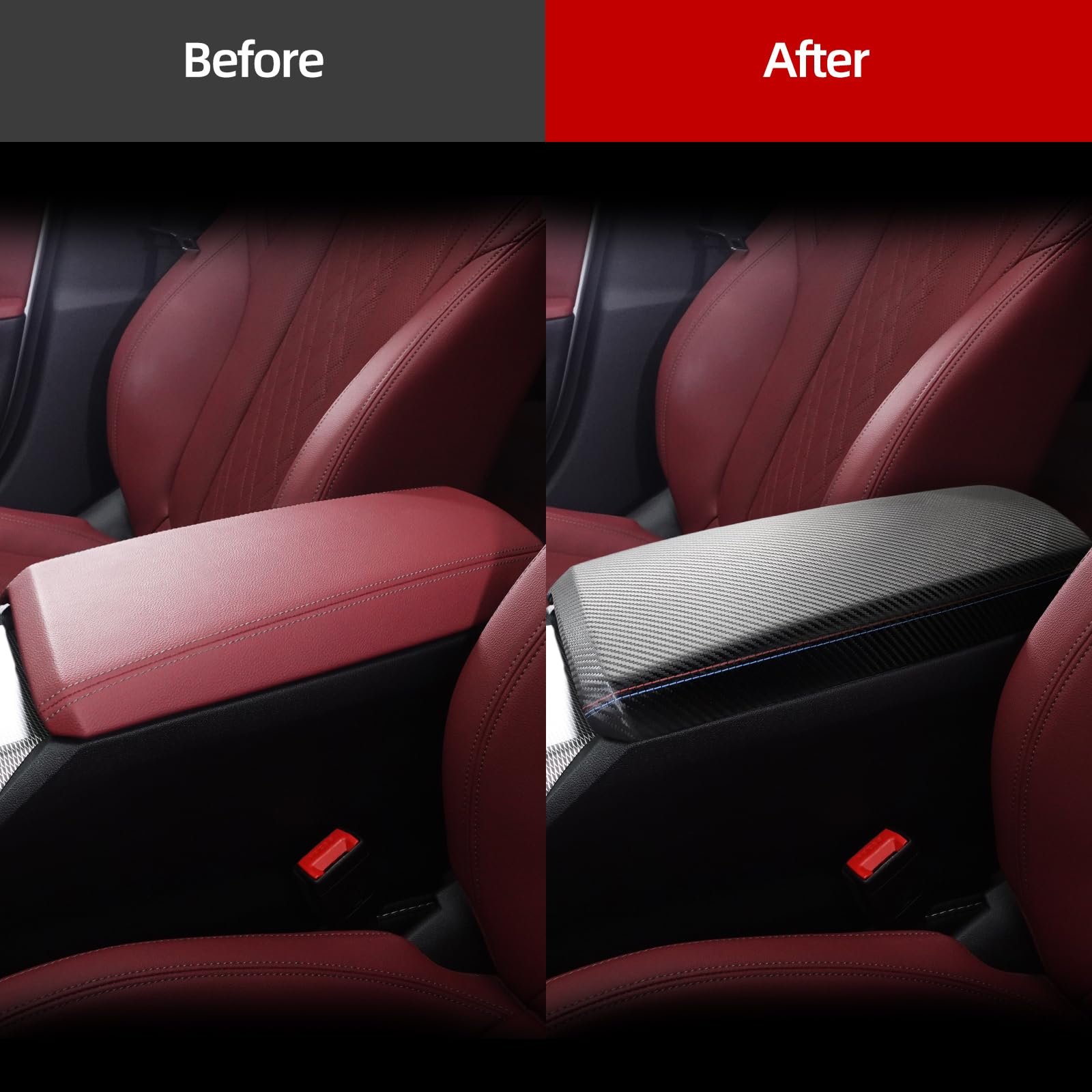 Amazon.co.jp: BETTERHUMZ BMWコンソールアームレストボックスカバー