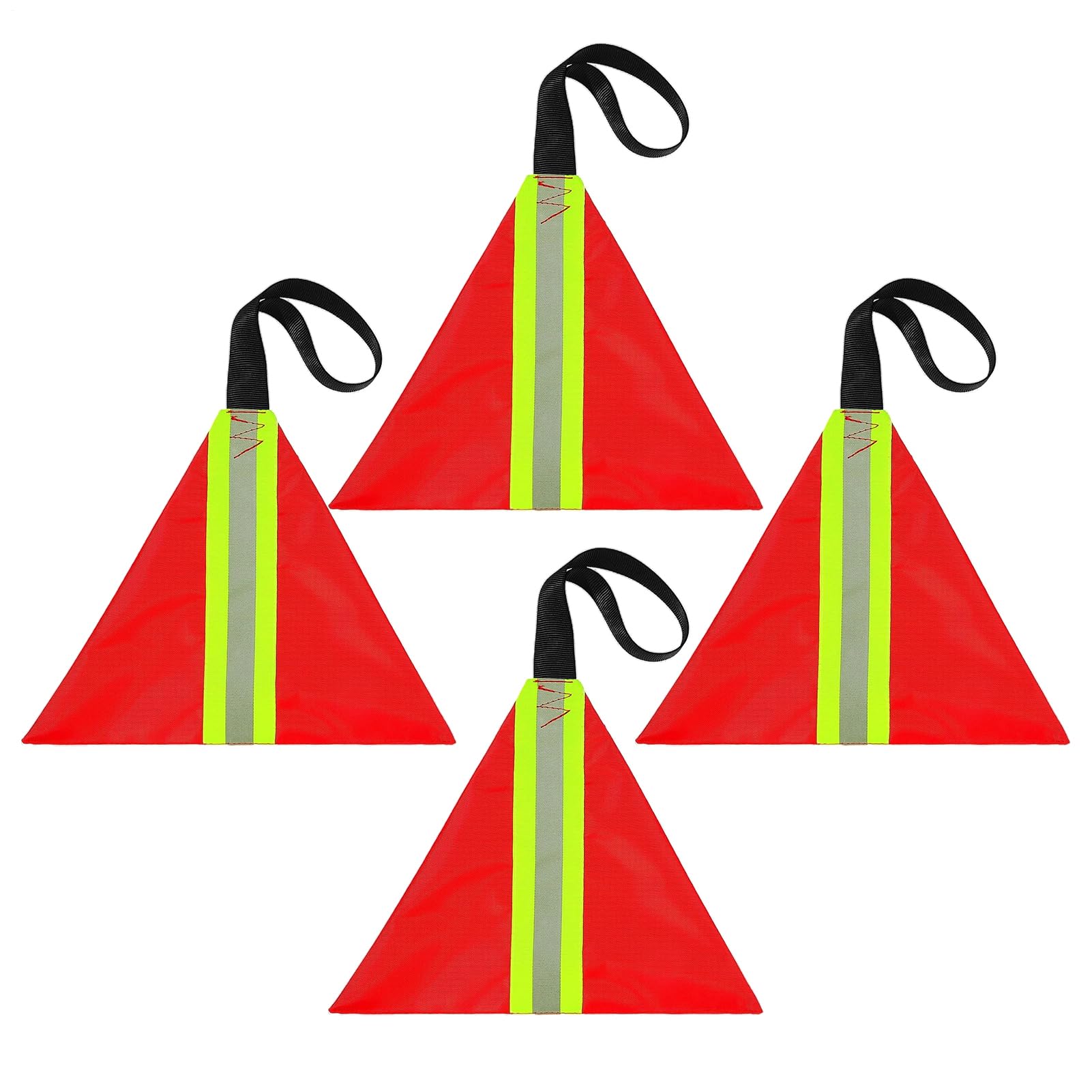Drapeau de sécurité réfléchissant et imperméable pour remorquage bateau