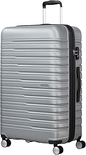 American Tourister Flashline - Spinner L Maleta 78cm 100/109L Plata (Sky Silver), Sky Silver, Spinner L (78-100/109 L), Ma...
