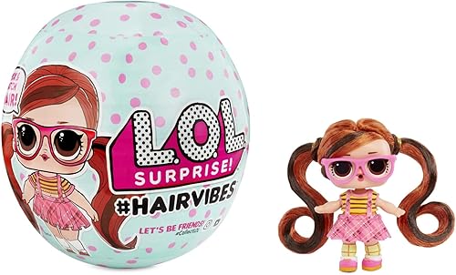 Miniatura 10 de LOL Surprise Hairvibes Muñecas con 15 sorpresas, incluyendo muñeca ultra rara, atuendo, par de zapatos, accesorios, botella, peinados para mezclar y
