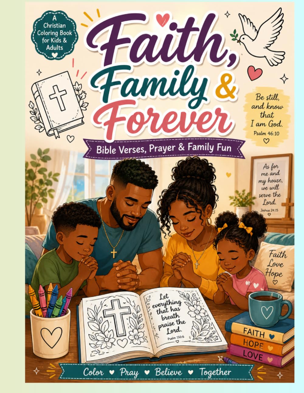 Faith family & Forever: Bible Verses, Prayer, & Family Fun