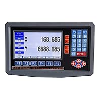 Vista 10 de Lectura digital de 2/3 ejes y codificador DRO de escala de vidrio lineal de precisión TTL para torno de fresado. Nota: la pantalla y las básculas se