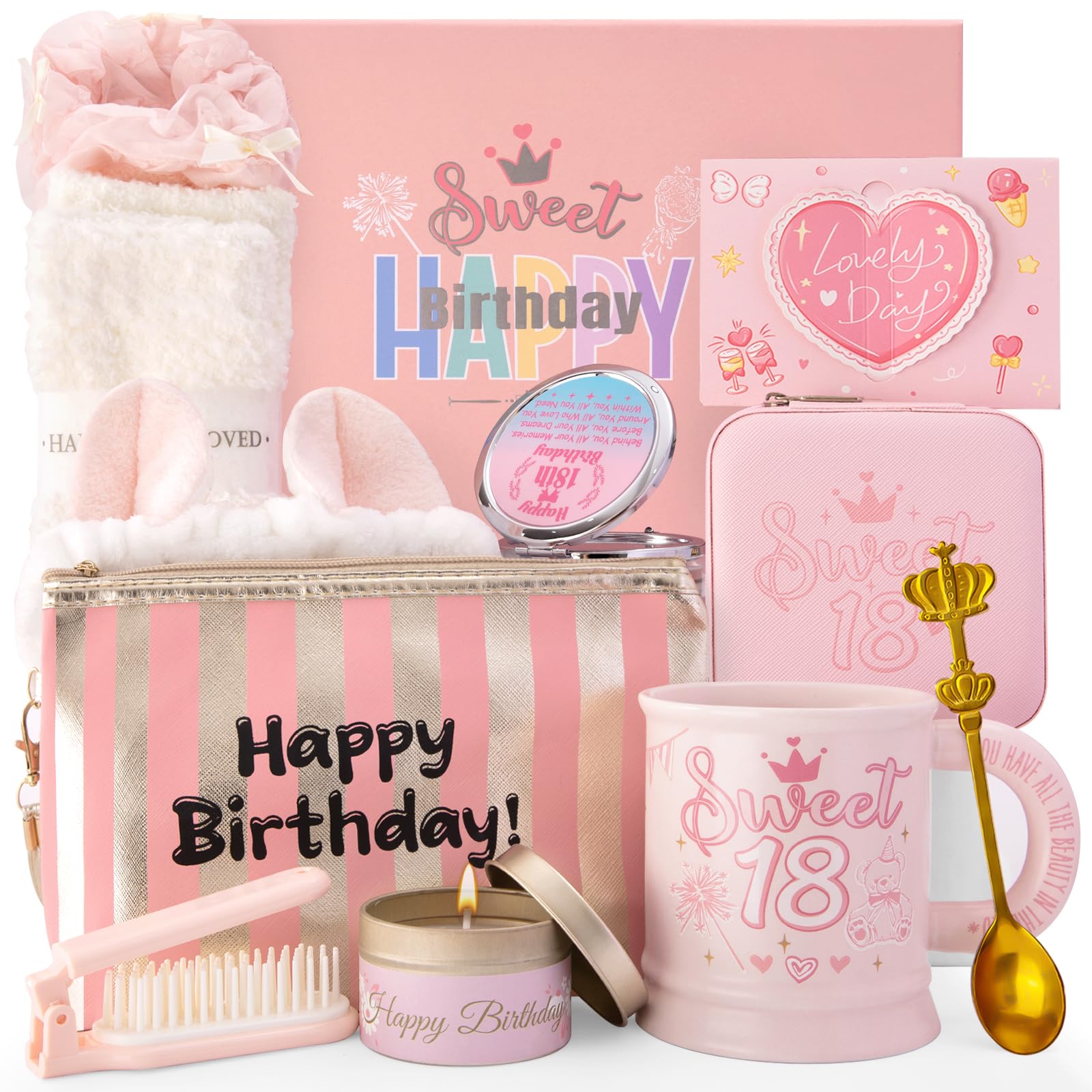 18th Birthday Gifts for Girls, Unique Sweet Gifts for 18 Year Old Girls