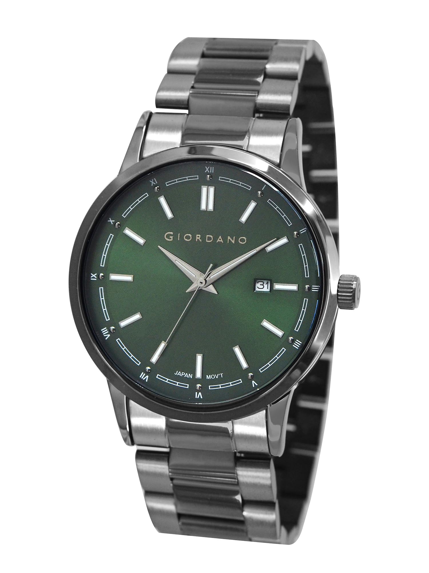 Giordano Analog Stylish Watch for Men & Boys Water Resistant Fashion Watch Round Shape with 3 Hand Mechanism Wrist Watch to Compliment Your Look/Ideal Gift for Male - GZ-50094 (B0CH15JK36) Amazon Price History, Amazon Price Tracker