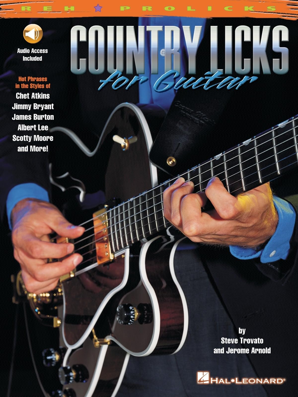COUNTRY LICKS FOR GUITAR TAB BOOK/CD
