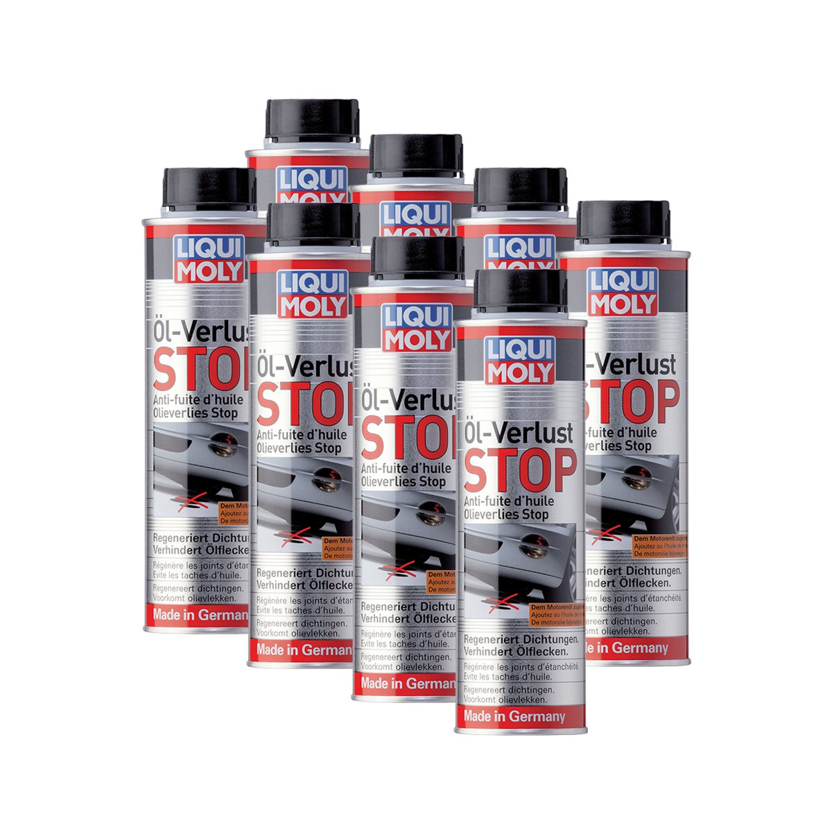 8 x Liqui Moly 1005 aceite de pérdida de Stop additiv 300 ml