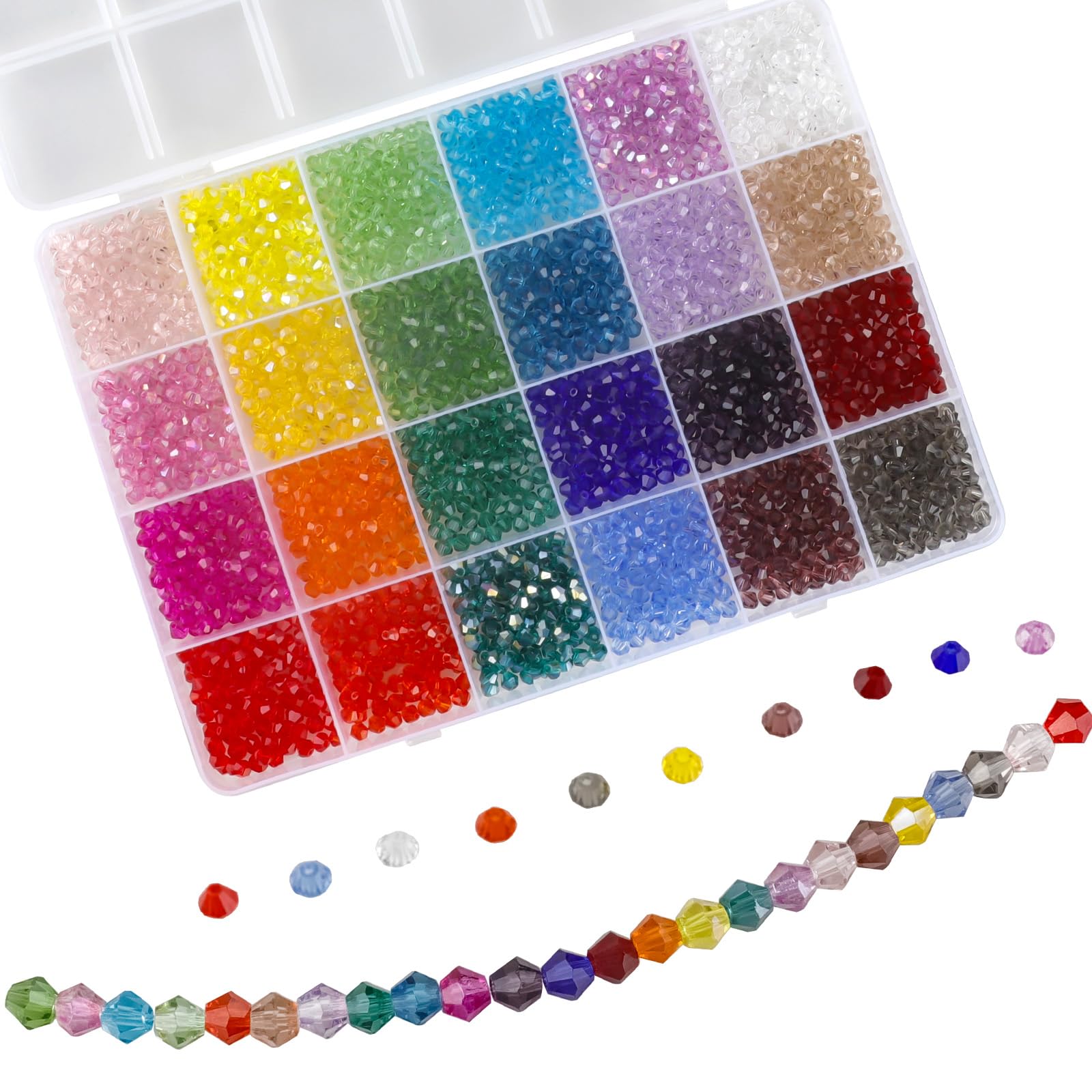 Collier pierre de lune Perles 6mm