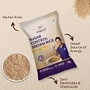 Sugar.fit Sugar Control Low GI Brown Rice, High Fiber & Gluten-Free, 100% Organic and Natural, Lab-Tested, Diabetes-Friendly Rice for Weight Management and Balanced Blood Sugar – 1 Kg (Pack of 1) gallery image