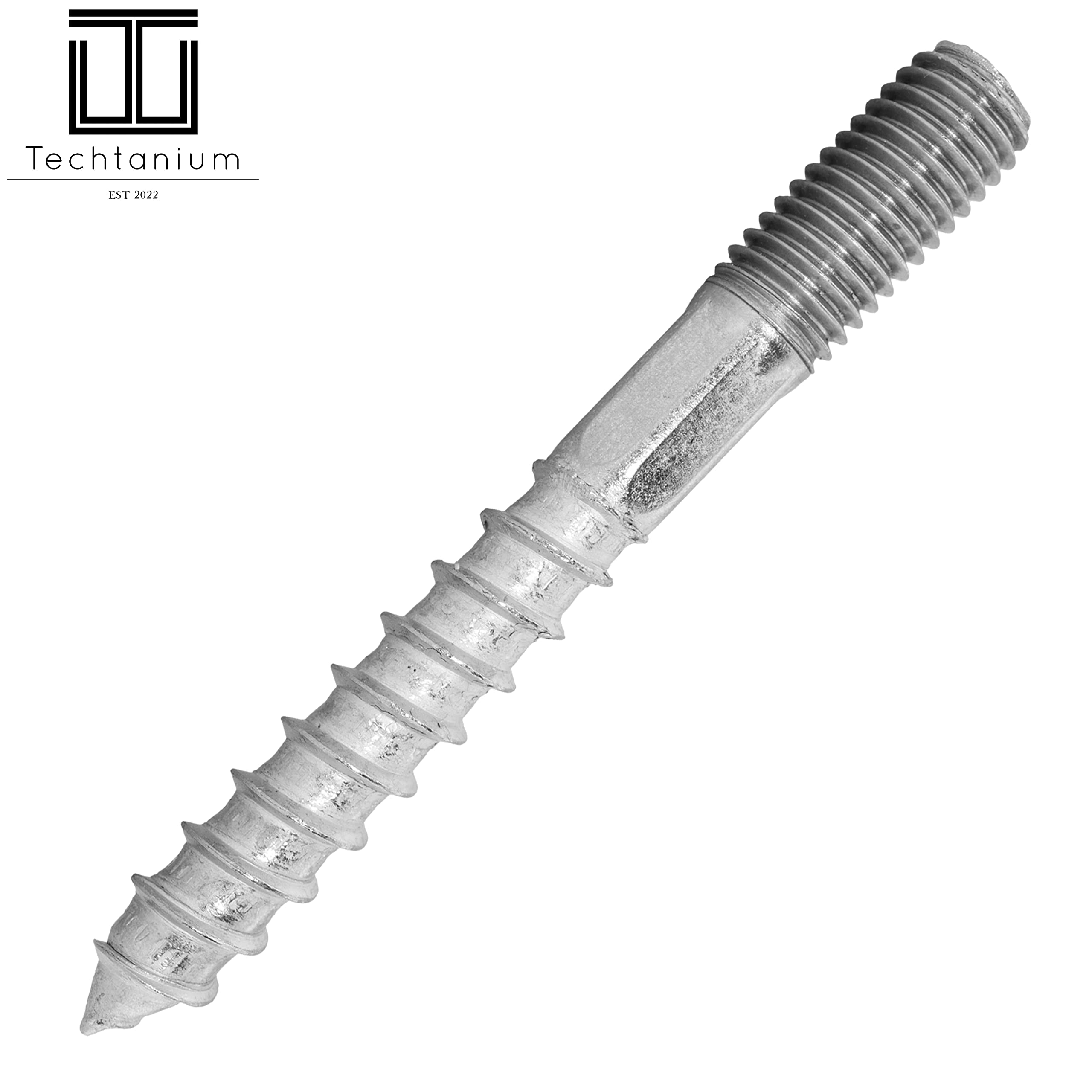 Stockschrauben 10 x 140 mm aus Edelstahl A2 (50 Stück) | Schraubstifte | Doppelgewindeschrauben | Edelstahlschrauben