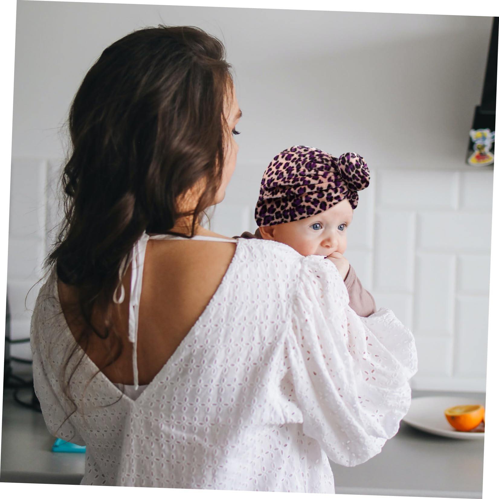 LIFKOME Mit Leoparden Muster Kinderhaube Babymützen -turbanmütze -Turban-mütze Wintermütze Wintermütze - -Hut Babymütze Aus Baumwolle 3st