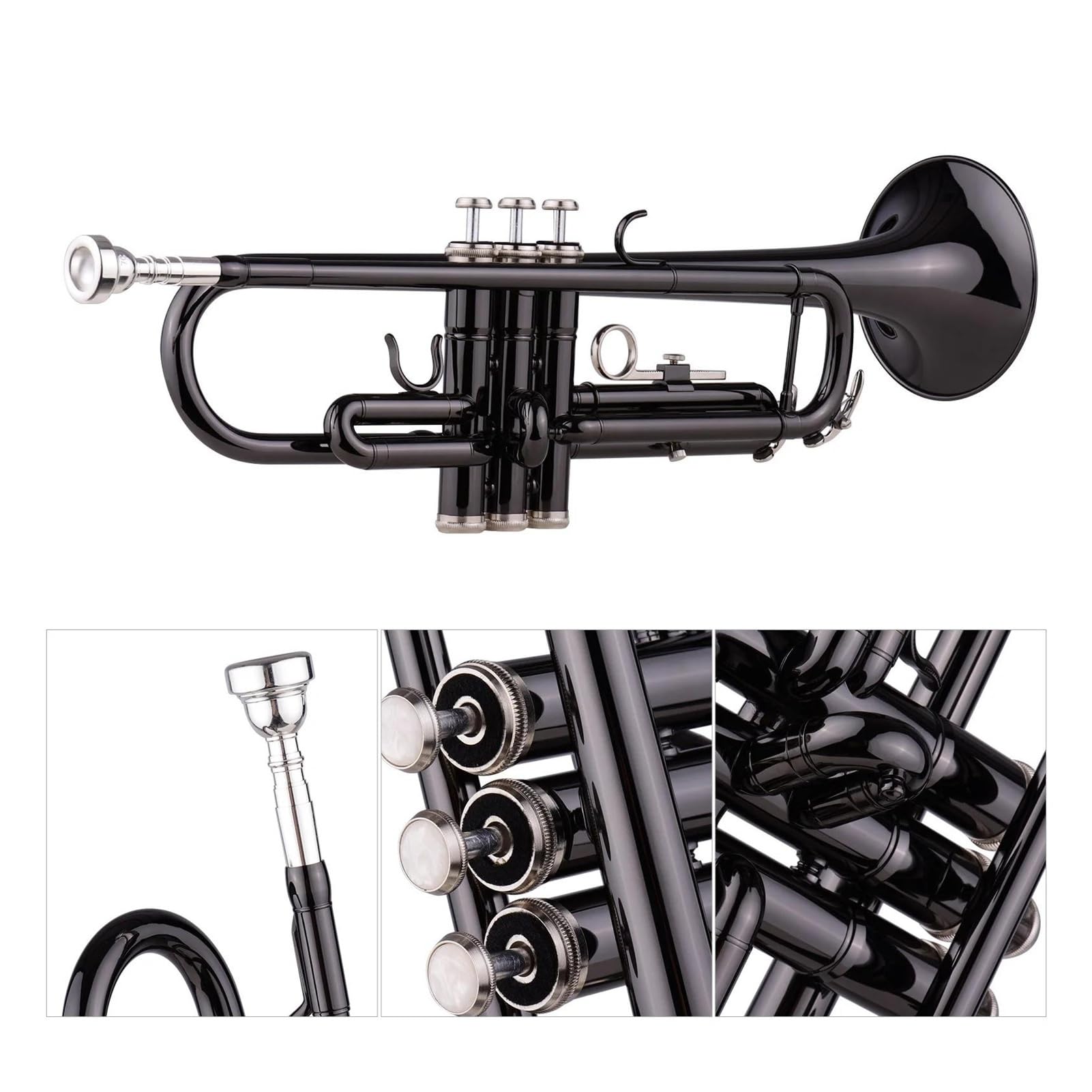 trąbka Zestaw trąbek Bb dla początkujących Instrumenty muzyczne