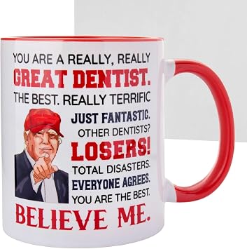 Dentist Mug 11oz, Dentist Gifts, Christmas, Mothers Day, Fathers Day, Birthday Gift for Dentist, Dental Gift Idea, Dentist Ceramic Mug