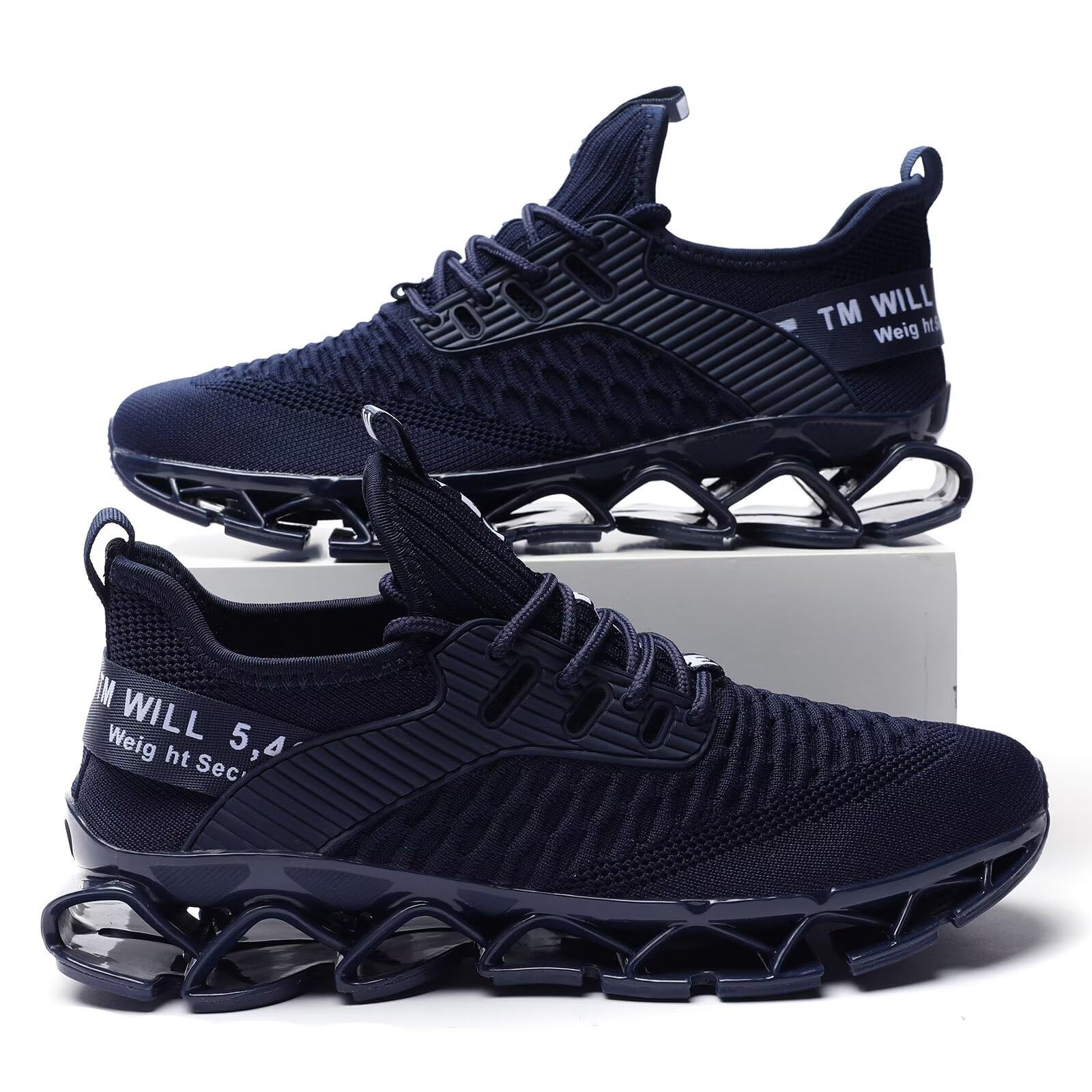 Men's Running Shoes Mesh Athletic Sport Sneakers Gym Fashion Trainers Tennis Casual Walking Zapatos