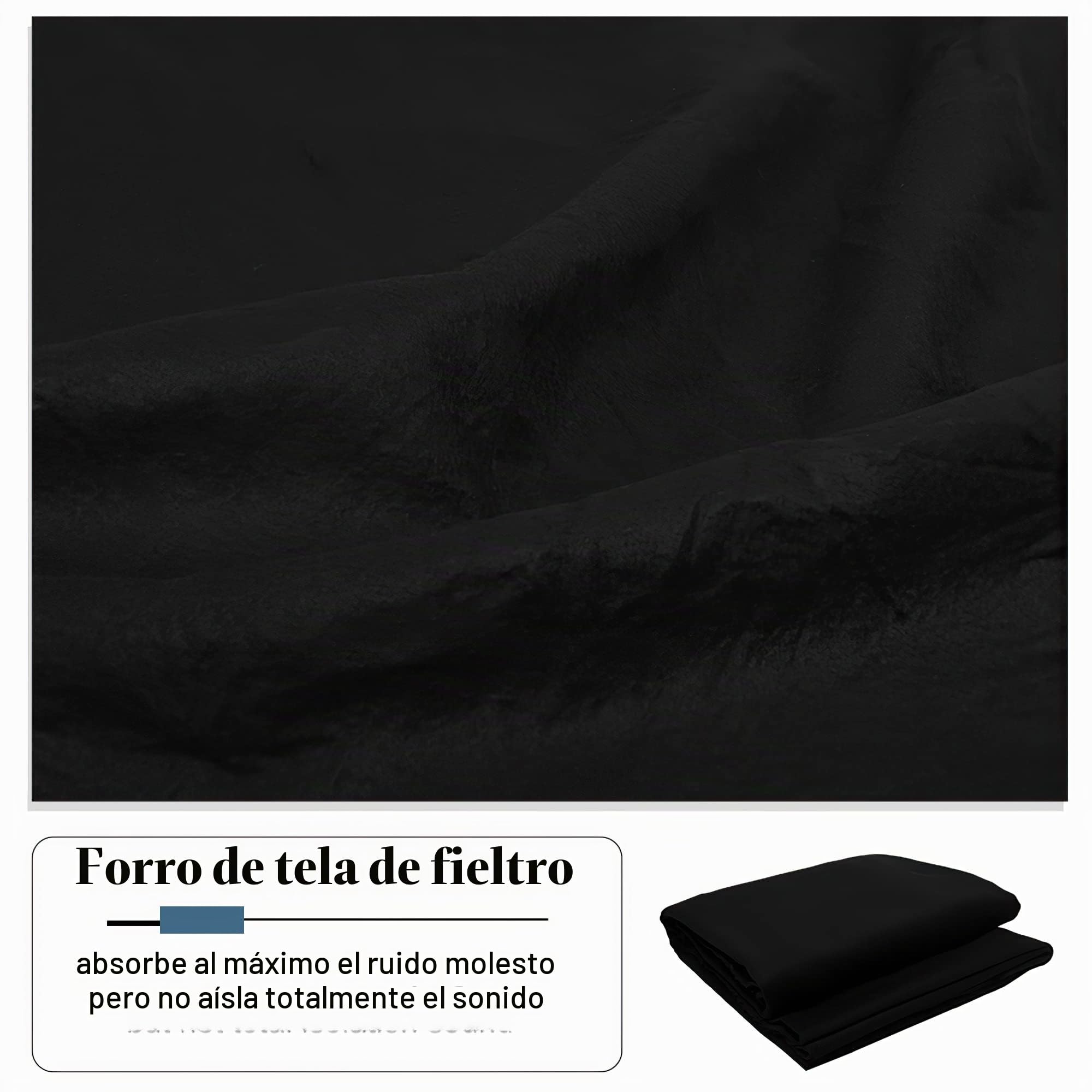PONY DANCE Cortina Aislamiento Acustico Opacas 2 Piezas Cortinas Termicas Aislantes Frio y Calor con Ojales Cortinas Dormitorio Matrimonio, 132x240 CM, Gris Claro