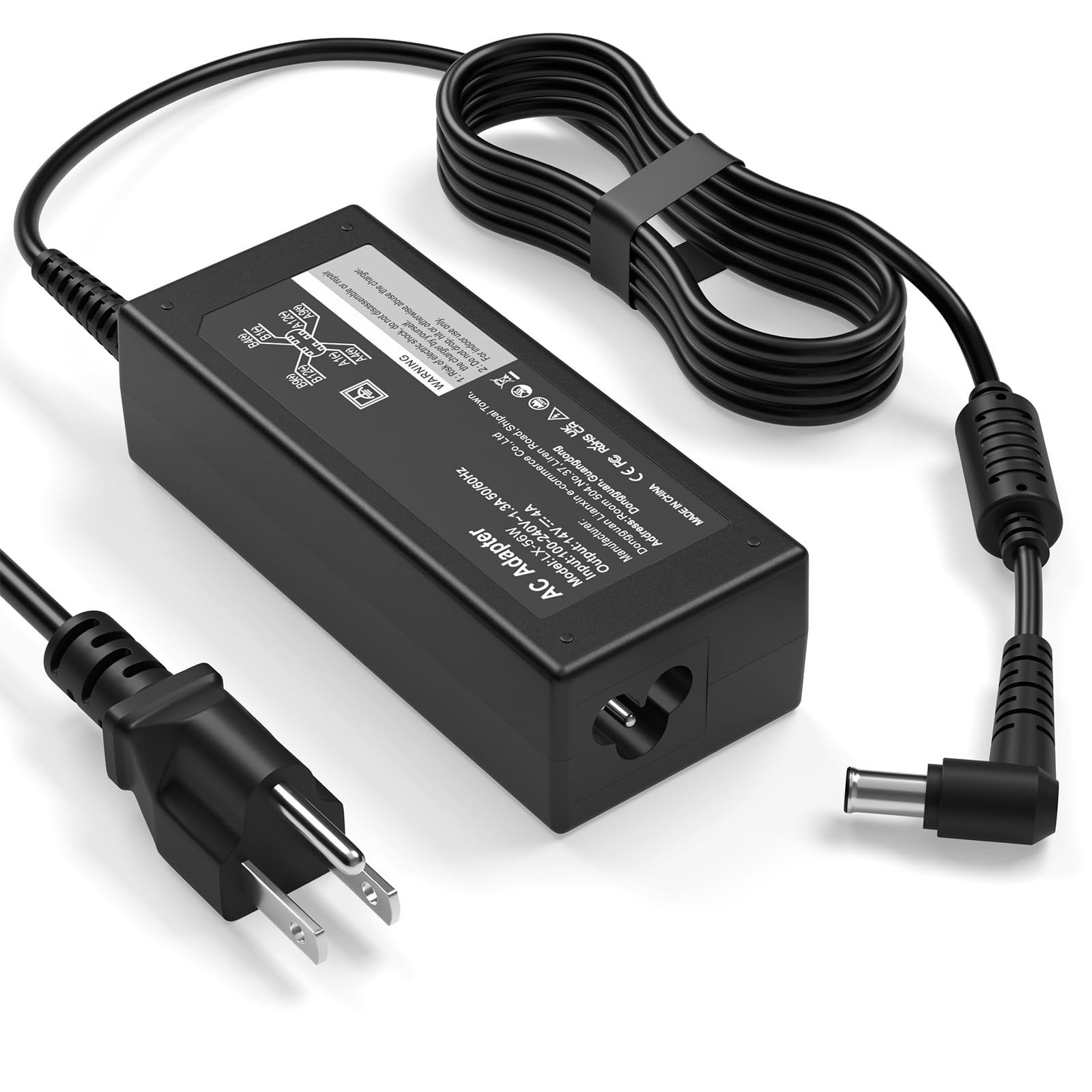 DC 14V 4A Power Cord Compatible with Samsung Monitor 32" 27" 24" 23" 22" 20" 19" 18" 17" 15"