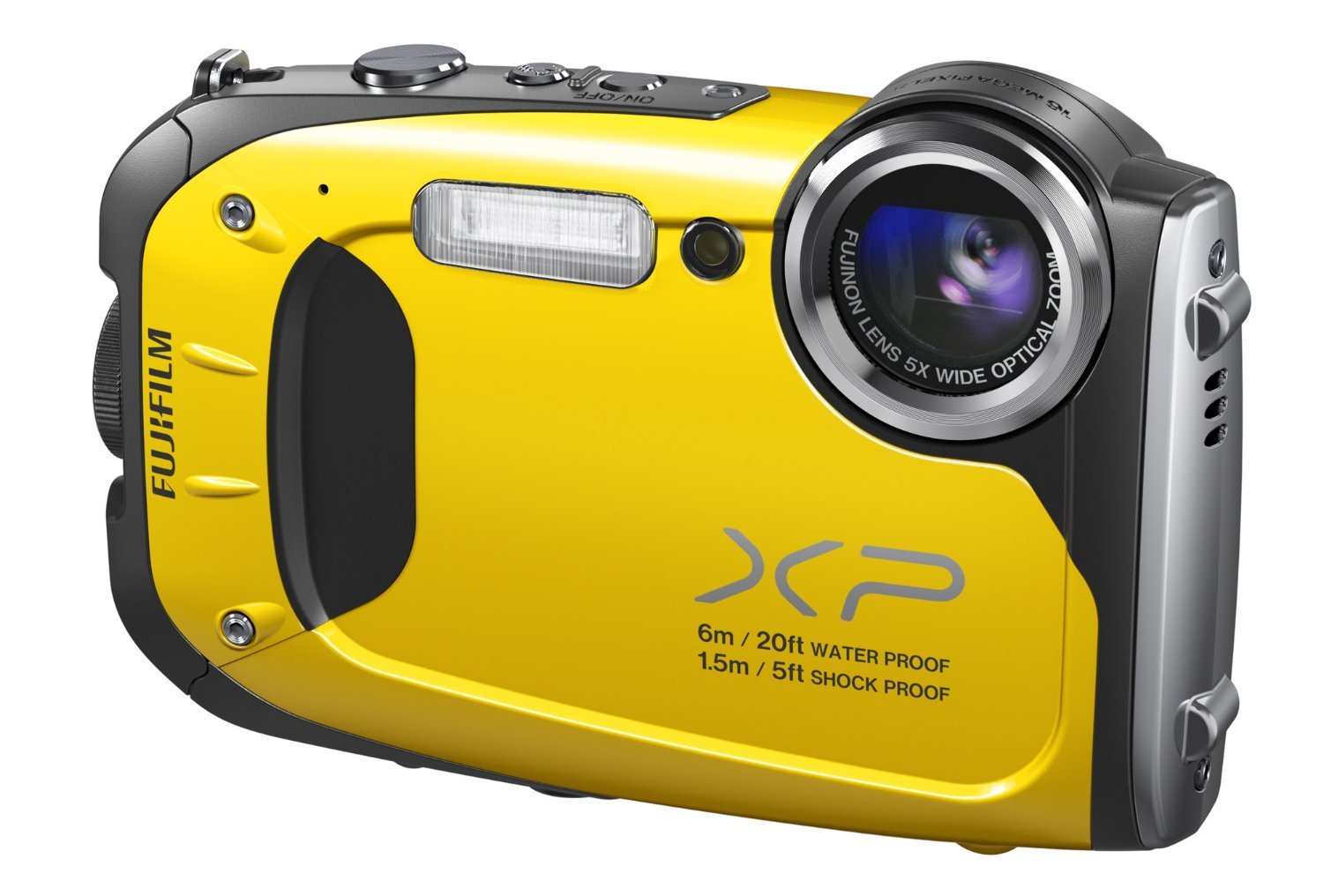 Fujifilm FinePix XP60 - Yellow (16.4MP, 5x Optical Zoom