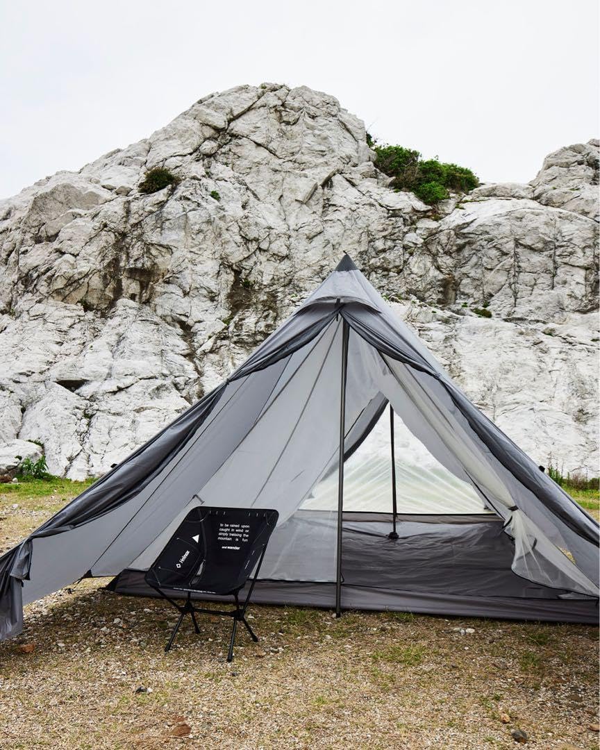 未使用:HERON 2POLE TENT SHELTER SET(セット) 【特典付】簡単設置