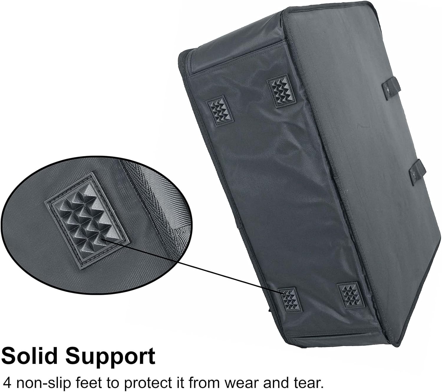 Rockville MBP2620 26"x20" Pro Mixer Bag, Rugged Design, Padded Dividers, Water Resistant, Comfort Straps, Perfect for Mixers and DJ Equipment